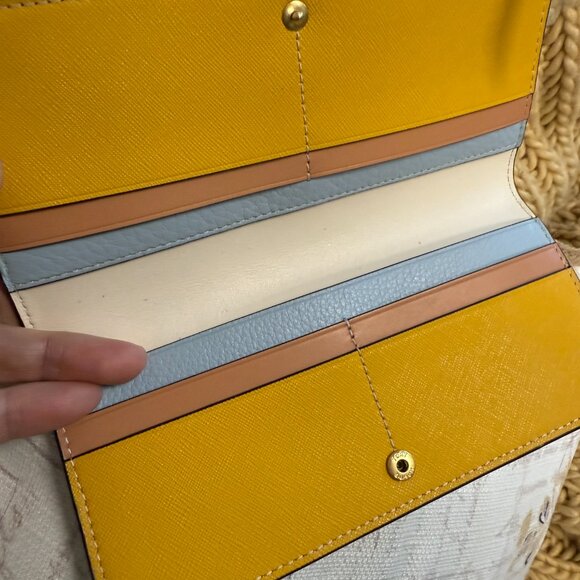 TORY BURCH "Walker Printed Zip Slim" Wallet. New - Picture 7 of 8